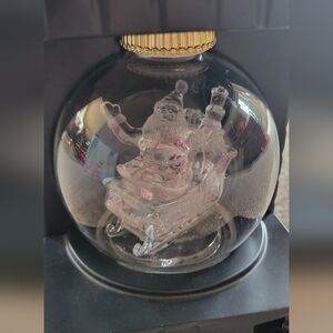 Cavanagh Christmas Eve Holiday Radiance Illuminated Fine Glass Ornament Glass